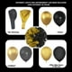 thumbnail image 3 of Kit de arcos con forma de guirnalda con globos YMSZ, negro y dorado, 134 piezas, 3 of 7