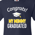 thumbnail image 4 of Inktastic Congrats My Mommy Graduated with cap Youth T-Shirt, 4 of 5