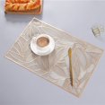 thumbnail image 3 of Tapis de Table Rectangulaire Creux Sous-Verre Résistant à la Chaleur Tapis de Tasse Rectangulaire Simples Décorations de Vaisselle, 3 of 8