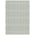 thumbnail image 2 of SAFAVIEH Martha Stewart Cotton Geometric Area Rug, Green/Ivory, 5' x 7', 2 of 2