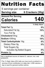 Hobi's Bites Original Hot Seasoned Crackers