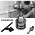 thumbnail image 5 of 3.0 - 16mm 1/2-20 Unf Drill Chuck With Chuck Key And 1/4 Hex Head Adapter, 5 of 5