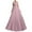Pink, variant on Pink Dresses for Women 2025 Plus Size Maxi Bridesmaid A Line Dress Sleeveless Dresses