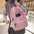 thumbnail image 4 of Estilosa Mochila Con Estampado De Leopardo, Mochila Con Cremallera Elegante Y Preppy, Mochila De Almacenamiento Para Mujeres Con Colgante, 4 of 4