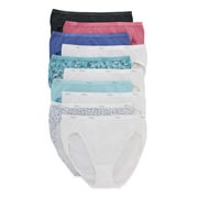 Hanes Women's Hi-Cut Panties 10-Pack Assorted 9