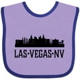 thumbnail image 3 of Inktastic Las Vegas Nevada City Skyline Boys or Girls Baby Bib, 3 of 4