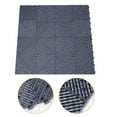 thumbnail image 5 of 25Pcs Grey 15.75''x15.75'' Interlocking Garage Floor Tiles Vented Water Drainage, 5 of 10