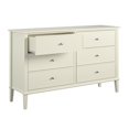 thumbnail image 3 of Ameriwood Home Franklin 6 Drawer Dresser in Soft White, 3 of 6