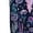 Blue Cove, variant on Girls Short Sleeve Button Front Pajama Top and Pants Set with Eyemask, 3-Piece, Sizes 4-18