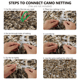 thumbnail image 6 of BASSDASH Camo Netting Camouflage Mesh Water Resistant for Hunting Blind Party Decoration Sunshade Shooting Tree Stand Cover, 6 of 7