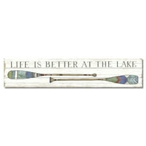 Highland Home "Better At The Lake" Indoor/Outdoor Pallet Wood Wall Sign
