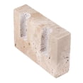 thumbnail image 1 of Vintage Candlestick Holder, 2 Holes Travertine Stone Candle Holder for Wedding,-Elegant Table Centerpiece A, 1 of 5