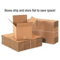 thumbnail image 3 of BOX USA 5536 Tall Corrugated Boxes,5"x5"x36",Kraft,PK25, 3 of 4