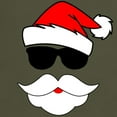 thumbnail image 3 of CafePress - Cool Santa Claus Dark T Shirt - Men's Classic Graphic Cotton T-Shirt, 3 of 4