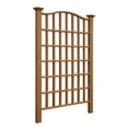 thumbnail image 4 of Vita 54" L x 96" H Concord Embossed Vinyl Trellis, Brown, VA84090, 4 of 6