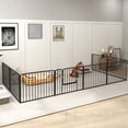 thumbnail image 2 of PawHut Parc pour Chiens Robuste 8 Panneaux avec Porte, pour Petits Chiens, 2 of 10
