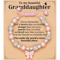 Butterfly Bracelet Birhday Christmas Valentines Back to School First Day of Kindergarten/Preschool Graduation Gifts