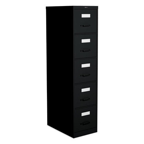 2500 SERIES Vertical Files 5 drawer. 25D x 15.15W x 64.25H in Black