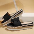 thumbnail image 3 of Sandalias Playa Verano para Mujer Antideslizantes Con Cuña Y Plataforma Interior Exterior, 3 of 7