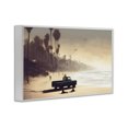 thumbnail image 3 of Stupell Industries Traditional Dreamy Beach Tropical View White Framed Giclee Art, 30 x 20, by Noah Bay, 3 of 8