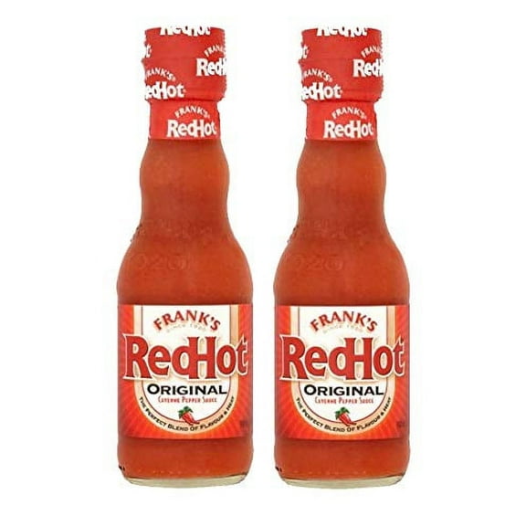 Frank's Red Hot Cayenne Pepper Sauce, 5 oz, 6 Pack