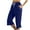 Dark Blue, variant on Vividxx Pants For Women Female Fashion Solid Color Comfortable Casual Mid Waist Sport Pants Beach Clothes