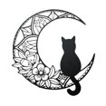 thumbnail image 3 of Adorno de pared de gato acrílico de 12 pulgadas con silueta decorativa para la vida familiar Estilo B, 3 of 9