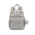 thumbnail image 1 of Pañalera Mochila de Bebé 7 Pzs Belug Gris, 1 of 5