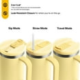 thumbnail image 5 of RTIC 30 oz Ceramic Lined Road Trip Tumbler, Leak-Resistant Lid with Straw, Sunlight, 5 of 8