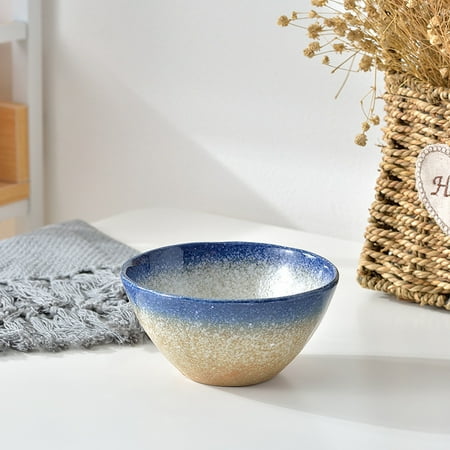

Homeex High Temperature Creative Beach Series Ceramic Tableware 5inch rice bowl