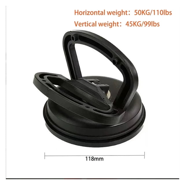 Handle Suction Cup Glass Suction Cup Dent Puller Handle Lifter For Lift Floor Tile Car Windshield Repair Hand Construction Tools ,Easy to Operate