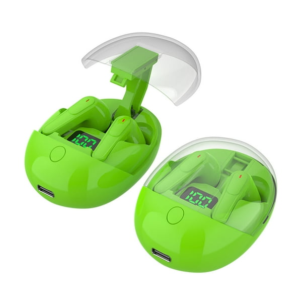 Pisexur Electronics - Audífonos inalámbricos Bluetooth para hombre de 5.3 pulgadas con botón emergente, micrófono incorporado, sonido envolvente IPX4, aptos para tabletas, teléfonos inteligentes, ele