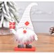 thumbnail image 2 of Matsuzay Muñeco de Papá Noel de Feliz Navidad de madera, decoración de dibujos animados, barba, adorno de mesa, pequeño accesorio, colección Kits de decoración para fiestas gris Matsuzay HA009124-02, 2 of 6