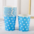 thumbnail image 2 of Matsuzay 10 Uds taza fiesta bebé cena decoración del hogar mantel tazas cumpleaños comida Cupcake hornear banquete recipiente ceremonia Cocina y Comedor Azul Matsuzay HA072605-01, 2 of 6