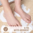 thumbnail image 4 of Get Naked Bath Mat 24x17,Non Slip Bathroom Rugs,Cute Soft Bath-Mat for Bathroom,Machine Washable Bath Rugs,Water Absorbent Bathroom Mats with Fluffy Microfiber,Brown, 4 of 6