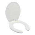 thumbnail image 3 of asiento para baño permajuste y bisagras ajustables redondo blanco madera, 3 of 6