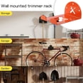 thumbnail image 5 of Space Saving Garden Organizers Garage Wall Mounted Tool Hanger Organizes Trimmers Mowers Blowers and Garden Equipment, 5 of 10