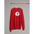 thumbnail image 3 of Daisy See The Good Sweatshirt Women -Image by Shutterstock, Female Small, 3 of 4
