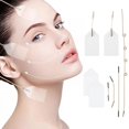 thumbnail image 1 of ShenMo Face Lift Tape, 40 Pieces Face Lift Tape with 8 Thin Strings, Invisible Face Lifting Sticker, Immediate V Shape Face Lifter Face Lift Stickers for Makeup, 1 of 5