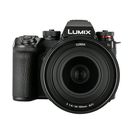 Panasonic Lumix S1 IIE Mirrorless Camera with 24-105 Lens (Black)