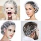 thumbnail image 4 of ZHAOCHENG 100 Uds gorros de ducha Charlotte Hair gorro de ducha de plástico grande desechable para uso doméstico, Hotel, Spa en peluquerías, 4 of 5