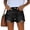Black,#012, variant on Womens Distressed Ripped Jean Shorts Mid Rise Denim Shorts Junior Stretchy Casual Frayed Hem Hot Summer Jorts,S