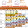 thumbnail image 3 of FHTECO No Underwire Lace Bras for Women Sponge Cup Front Closure Bras for Seniors Plus Size Full Coverage Bras No Wire Bras, 3 of 3