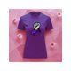thumbnail image 2 of Playera Blusa De Puño Levantado Con Un Pañuelo Dia De La Mujer Color Morado Talla Chica Marca Emil SaEs, 2 of 4