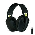 thumbnail image 1 of Restored Logitech G435 LIGHTSPEED and Bluetooth Wireless Gaming Headset - Lightweight over-ear headphones, built-in mics, 18h battery, compatible with Dolby Atmos, PC, PS4, PS5, Mobile, Black (Refurbished), 1 of 1