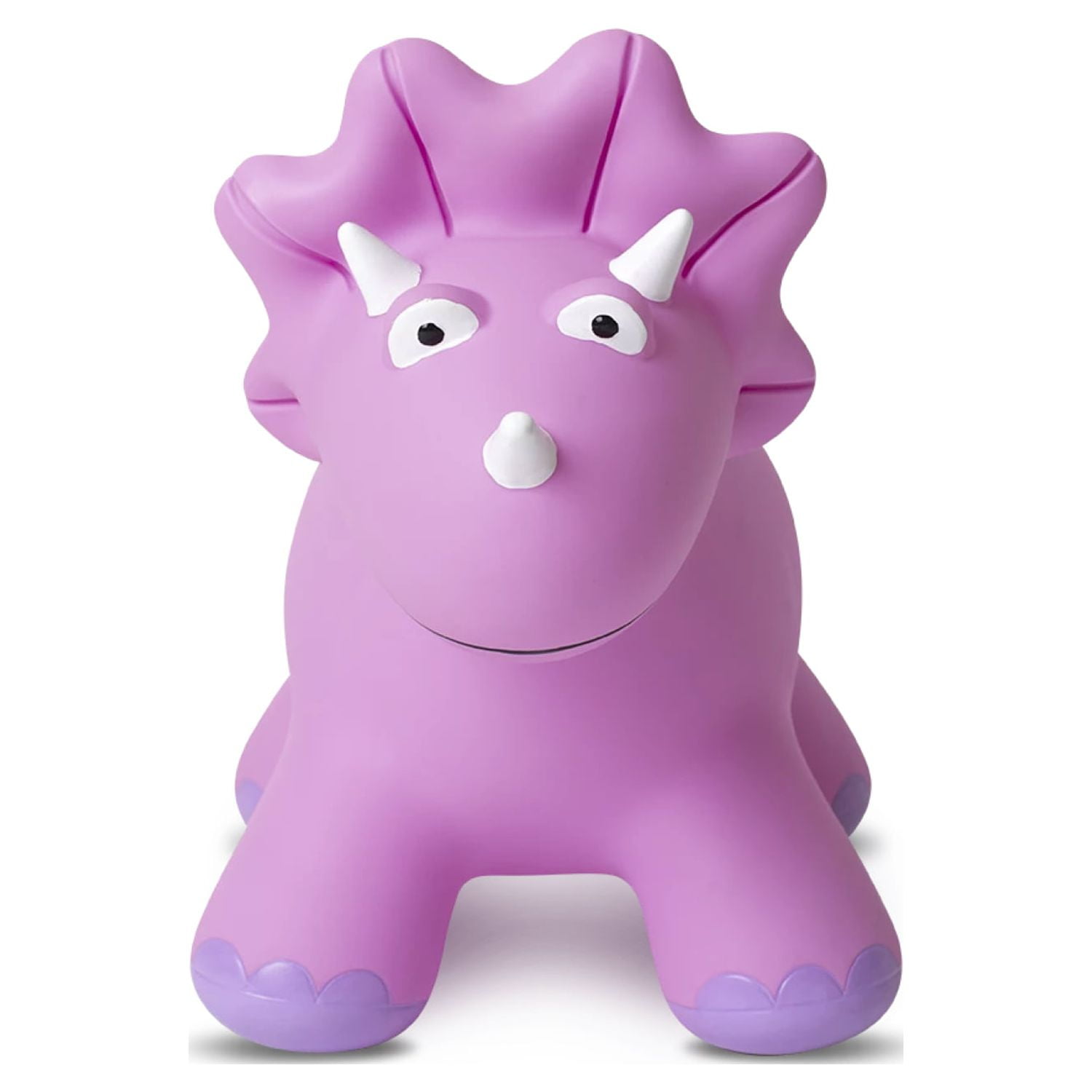 Bounce Buddies® Dino: Trish the Triceratops Ride-on Inflatable Bouncer
