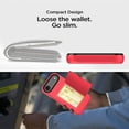thumbnail image 4 of Asuwish Phone Case for iPhone 17 Air 6.5 inch Wallet Cell Cover with Tempered Glass Screen Protector Slim Credit Card Holder Slot Hard Hybrid Protective i Phone17 i17 17Air Women Men Red, 4 of 7