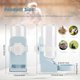 thumbnail image 5 of Botella de agua para conejos sin goteo, fuente de agua colgante de 17oz, dispensador automático, alimentador de agua para jaula de mascotas para conejitos, Chinchilla, 5 of 5