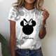 thumbnail image 3 of Nueva camiseta de mujer de los años 90, ropa de moda con estampado de Mickey Mouse, camiseta para mujer, ropa de manga corta con gráficos Harajuku, top para mujer, 3 of 5