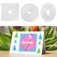 thumbnail image 4 of Juego de plantillas de metal SENHAI para hacer tarjetas, 6 unidades, 4 of 8